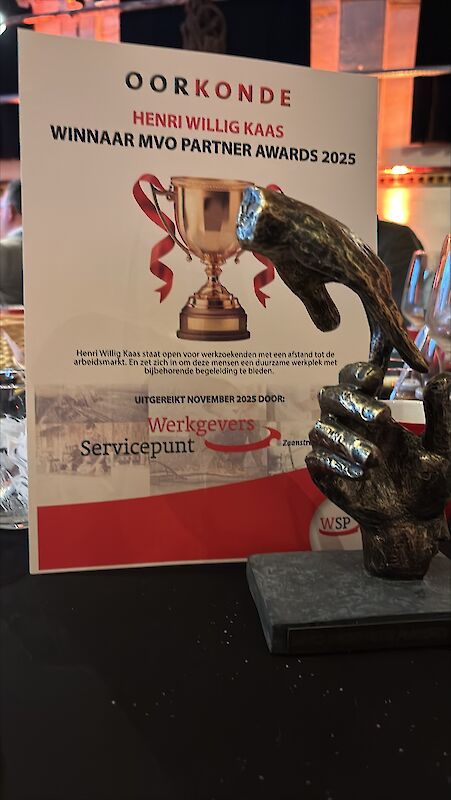 Trots op MVO Partner Award en het inspirerende verhaal van Lies